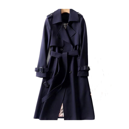 Classic Double Breasted Ladies Trench Coat
