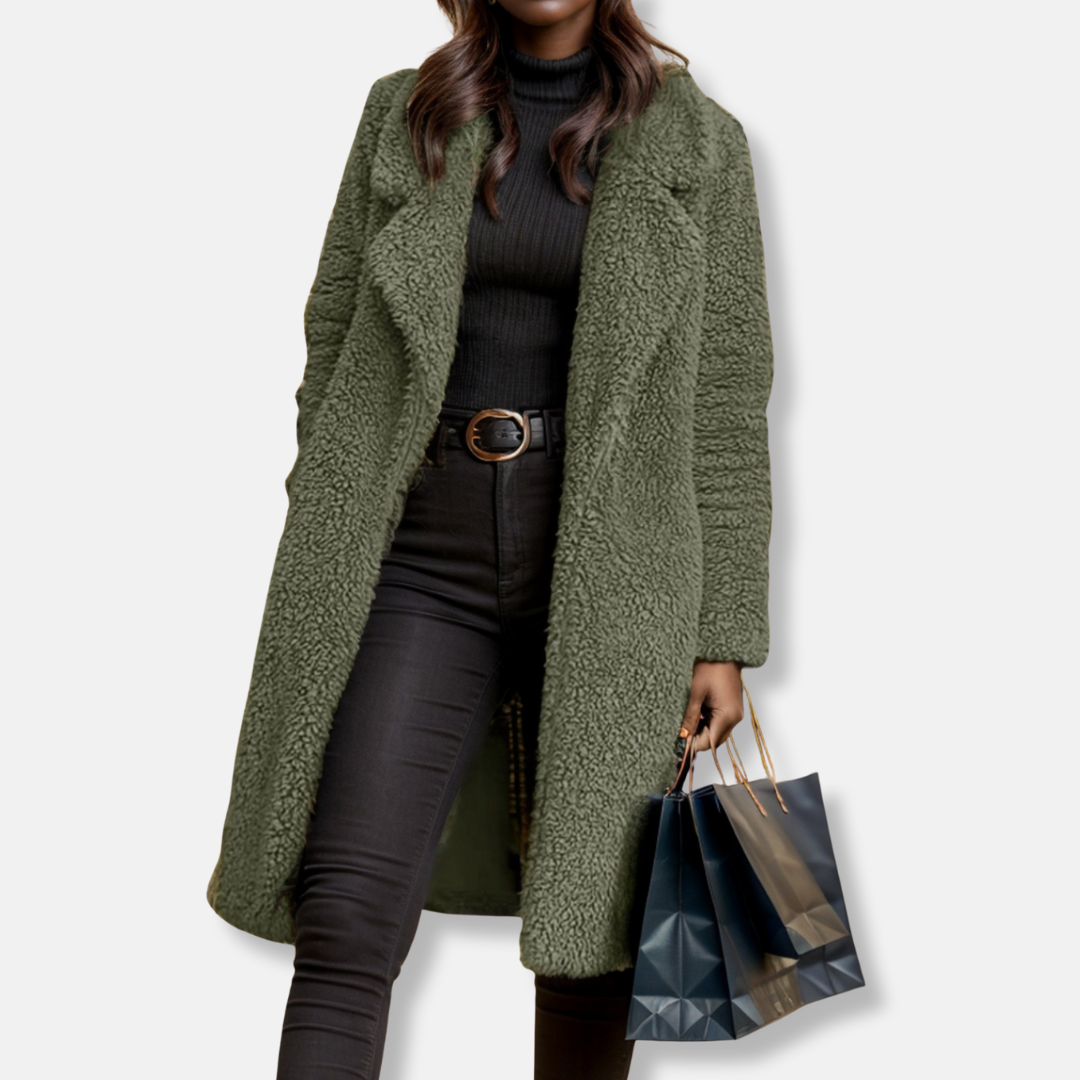Soft Faux Fur Long Women's Winter Coat
