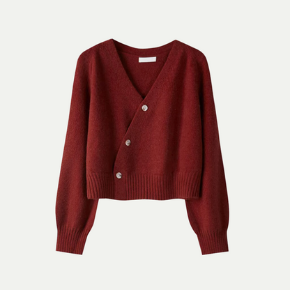 Ladies' Open Front Cozy Cardigan Sweater - OutfitLondon