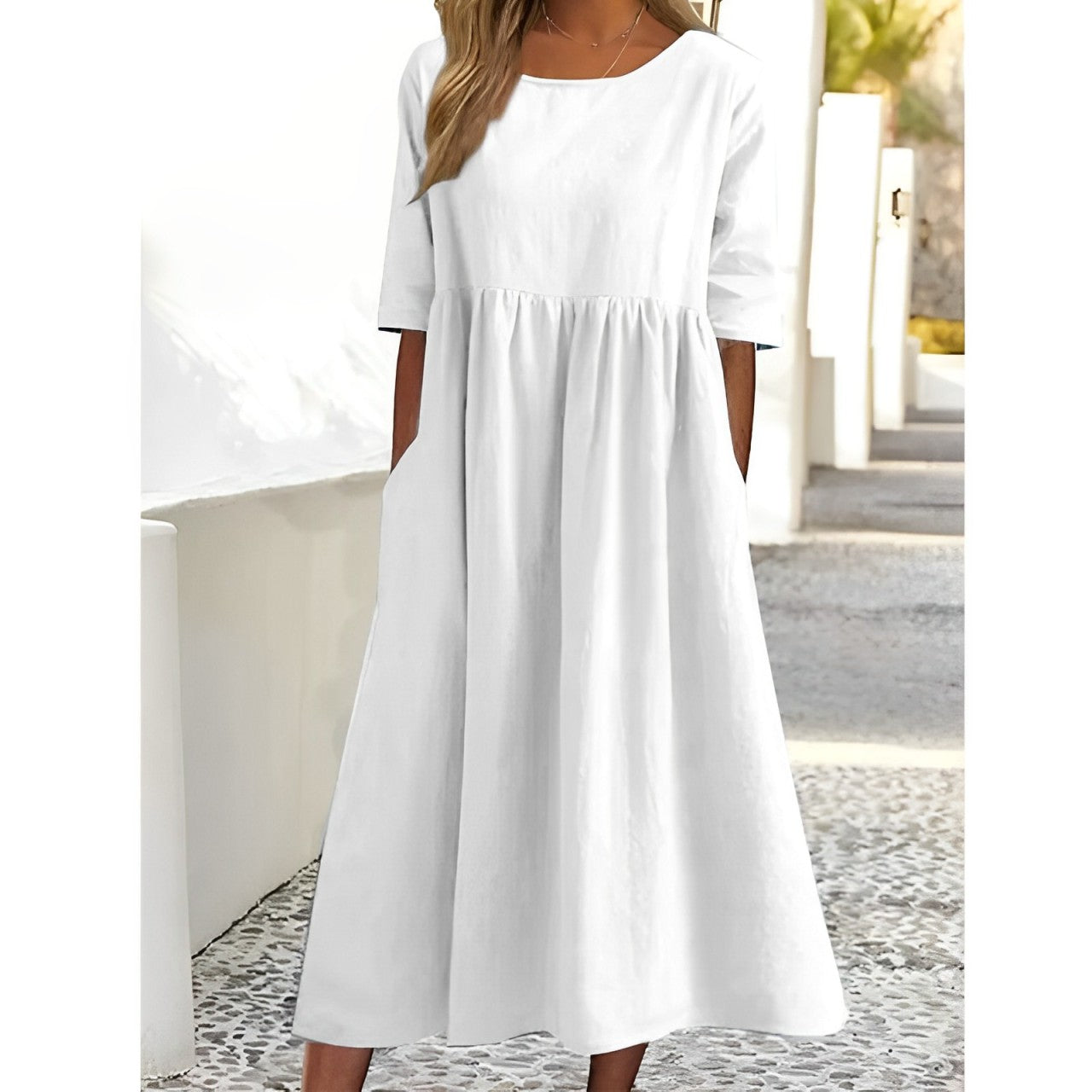 Classic Fit Midi Dress