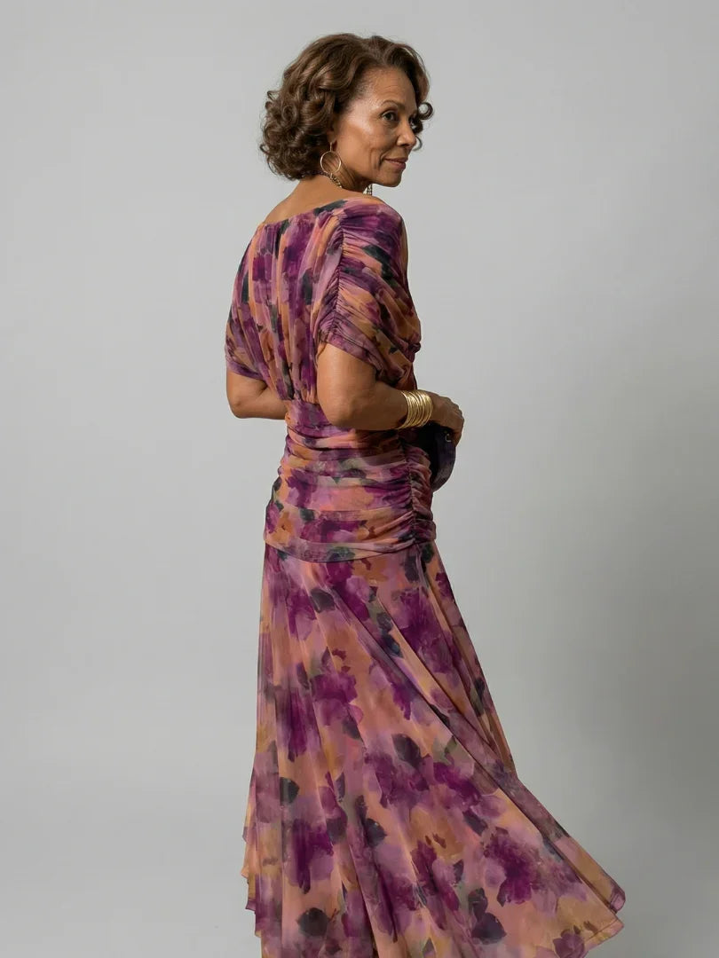 Women's Vintage Lightweight Cotton Maxi Dress
