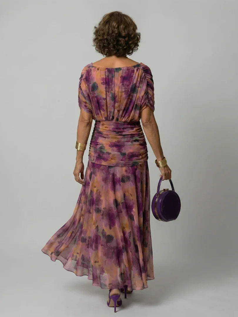 Women's Vintage Lightweight Cotton Maxi Dress