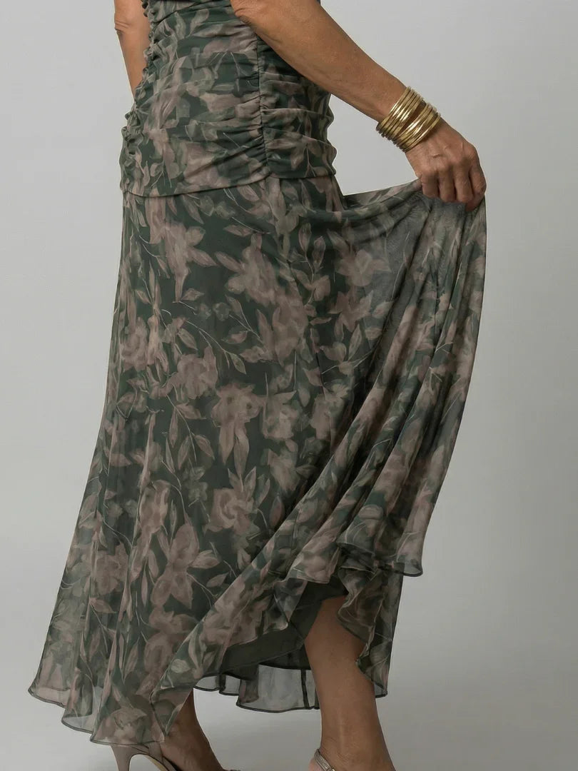Women's Vintage Lightweight Cotton Maxi Dress
