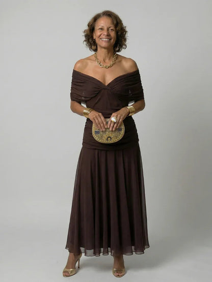 Women's Vintage Lightweight Cotton Maxi Dress
