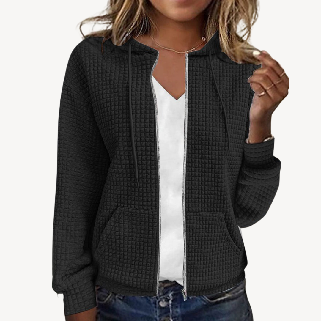 Relaxed Fit Hoodie Coat - OutfitLondon