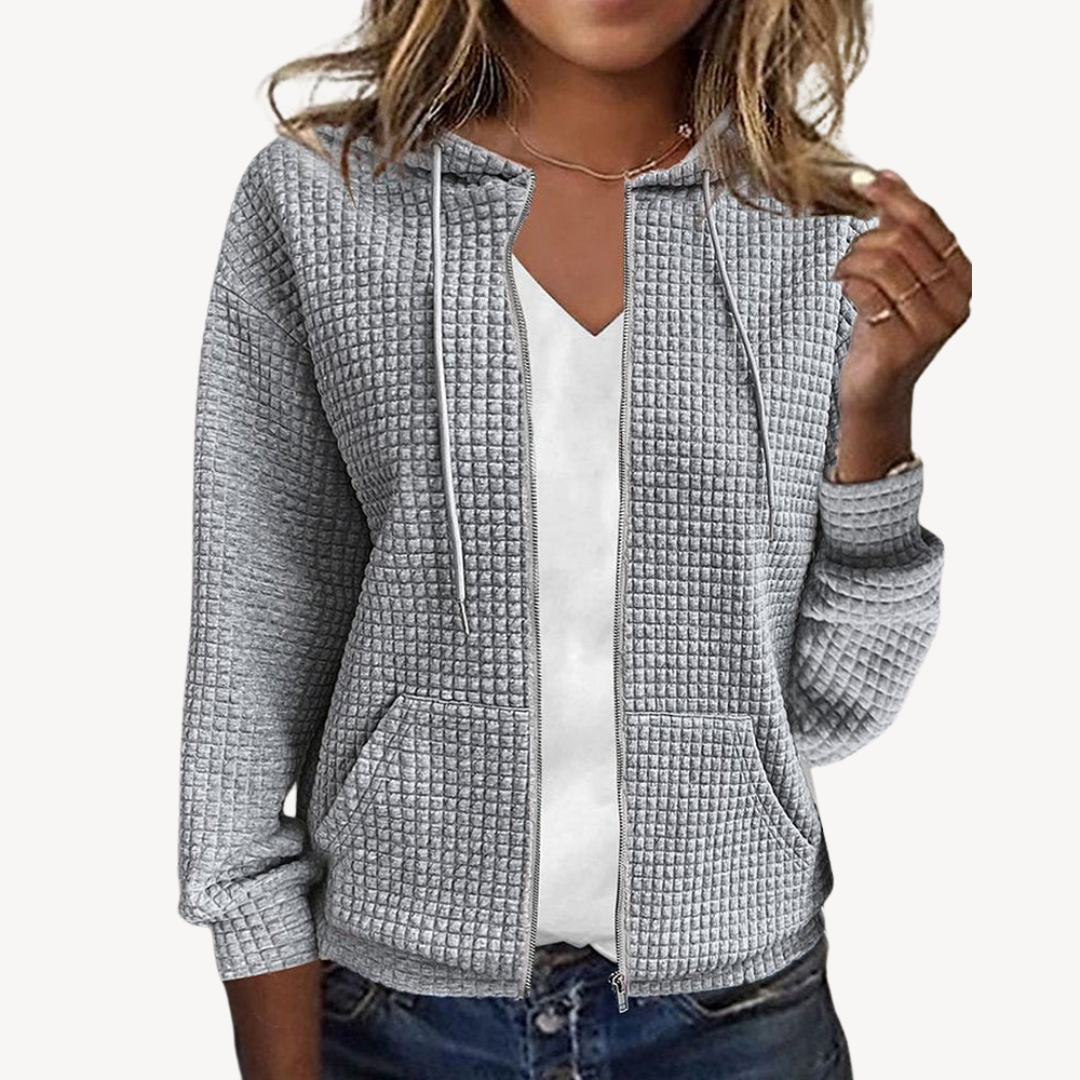 Relaxed Fit Hoodie Coat