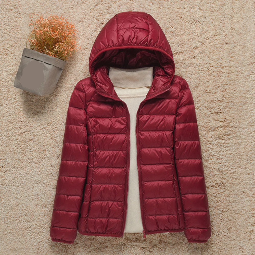 Women's Warm Quilted Parka Coat