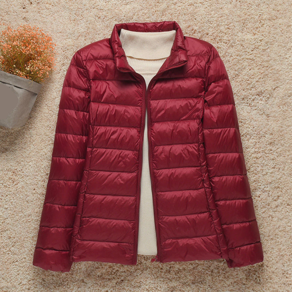 Women's Warm Quilted Parka Coat