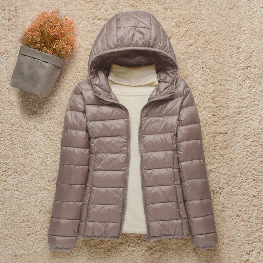 Women's Warm Quilted Parka Coat
