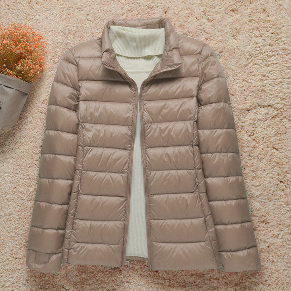 Women's Warm Quilted Parka Coat