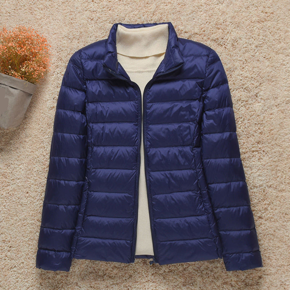 Women's Warm Quilted Parka Coat