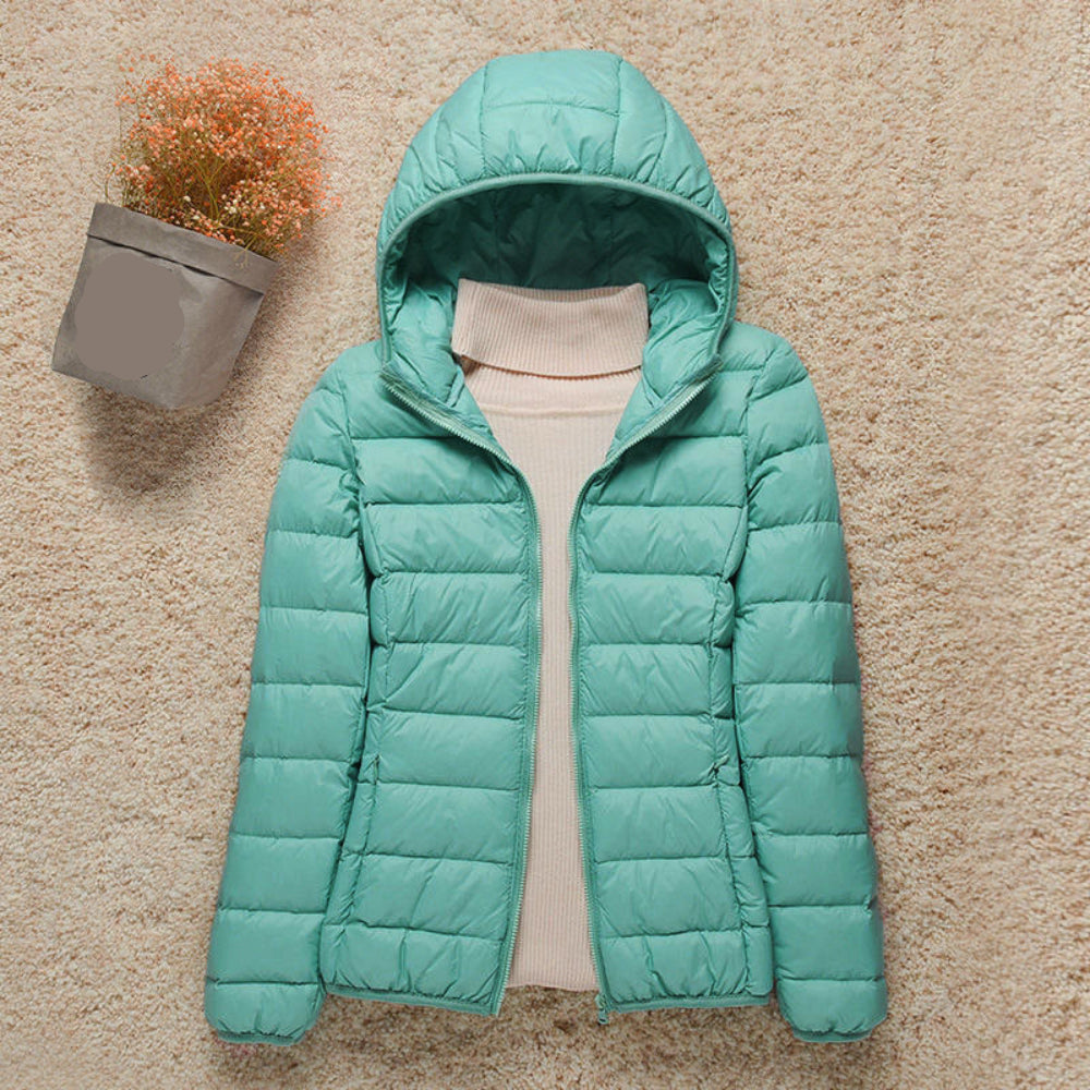 Women's Warm Quilted Parka Coat