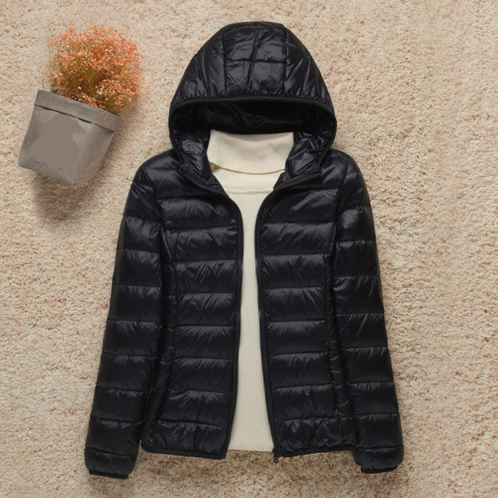 Women's Warm Quilted Parka Coat