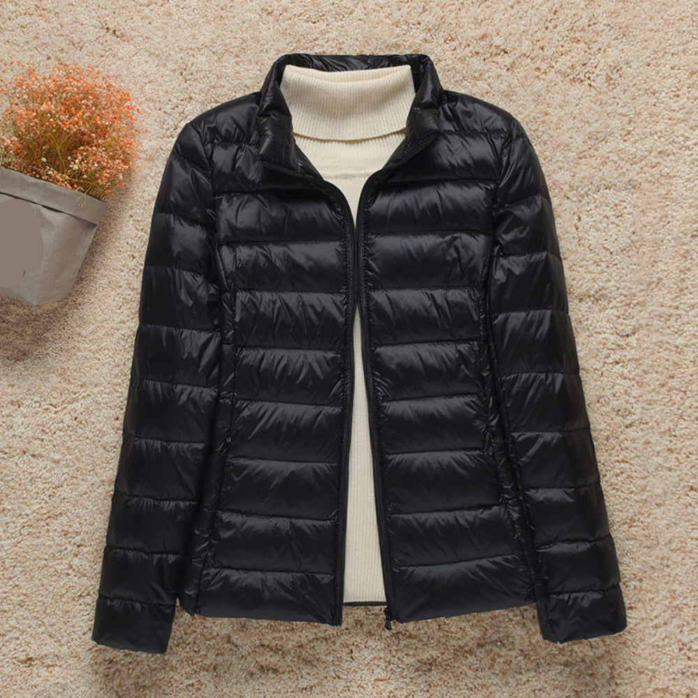 Women's Warm Quilted Parka Coat