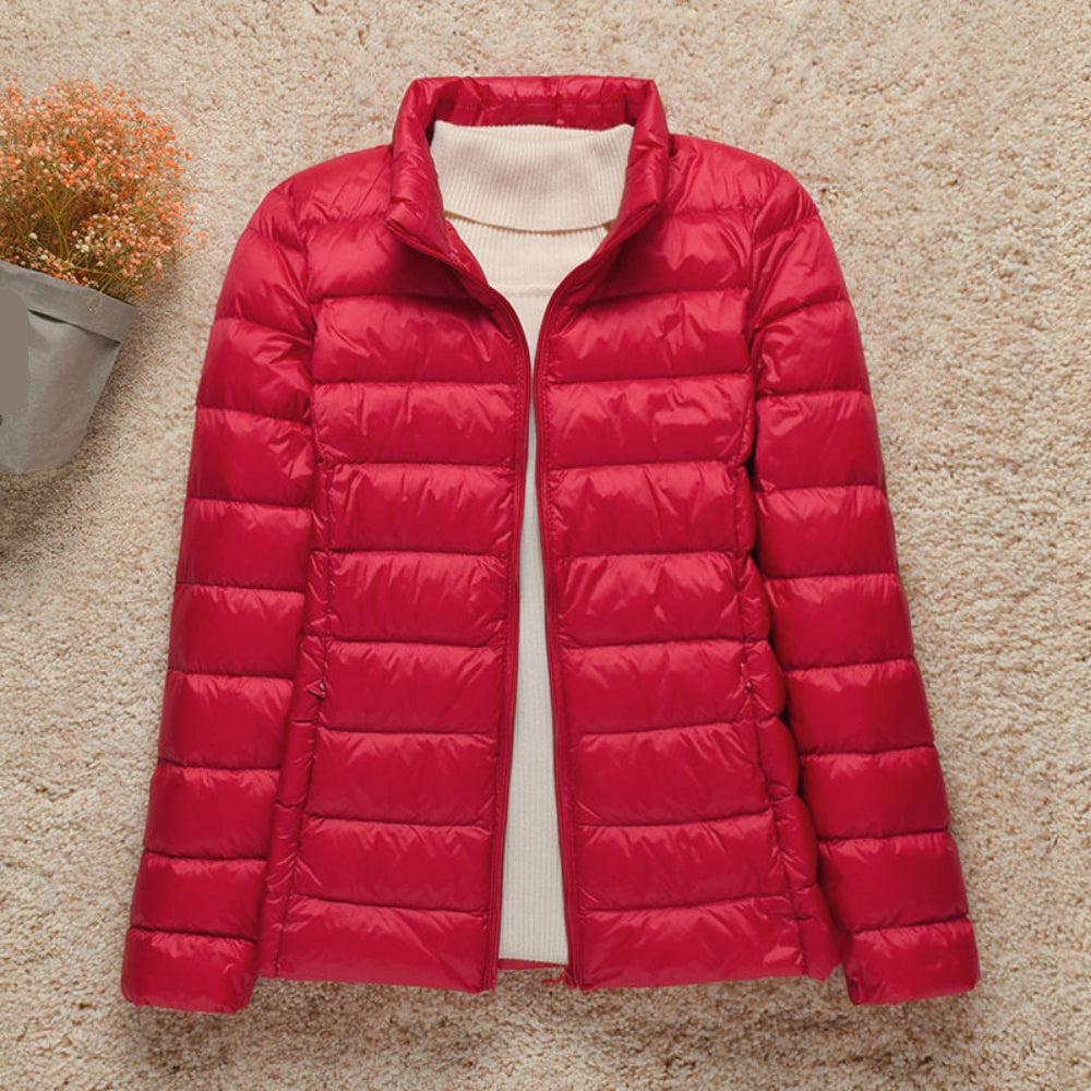 Women's Warm Quilted Parka Coat