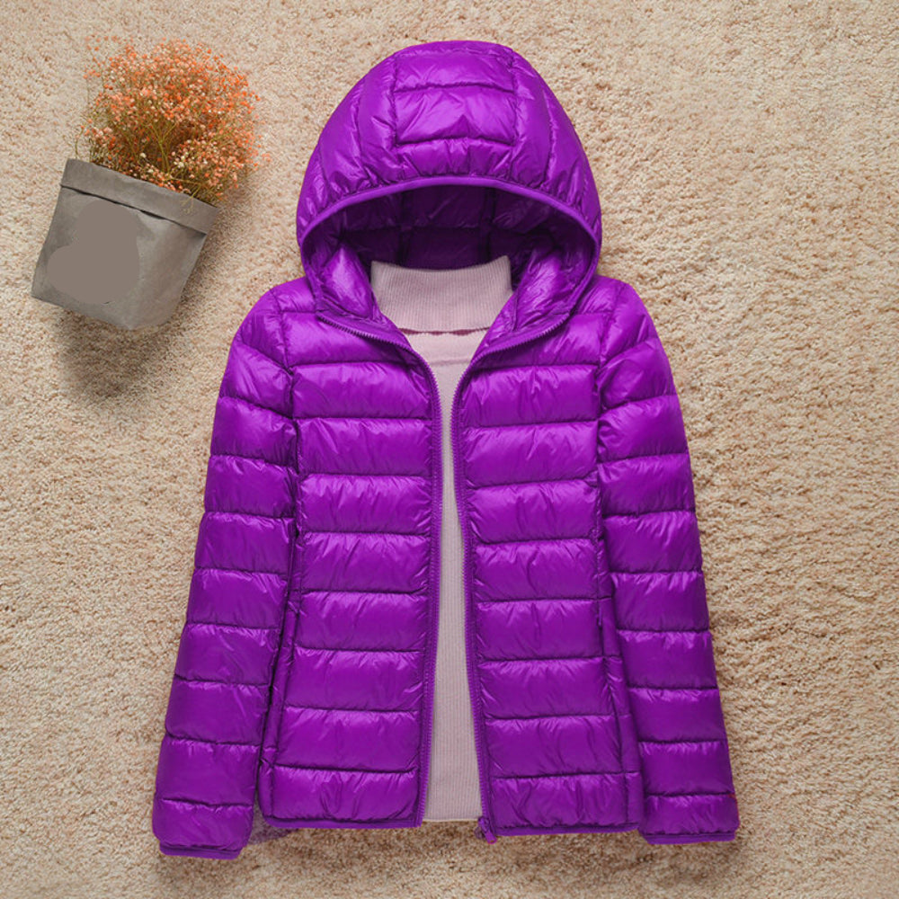 Women's Warm Quilted Parka Coat