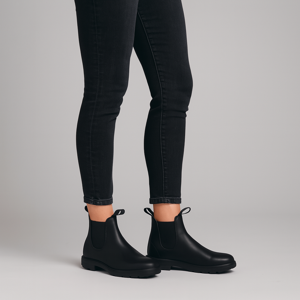 Men's Leather Ankle Work Boots