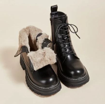 Warm Insulated Snow Boots for Women with Grip Soles - OutfitLondon