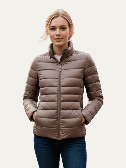 Women's Fit Puffer Coat - OutfitLondon