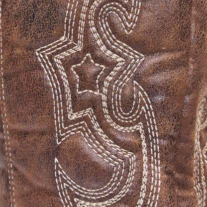 Ladies Classic Leather Cowboy Boots