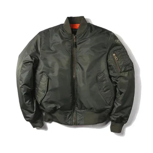 Waterproof Women's Bomber Winter Coat with Zip Pockets - OutfitLondon