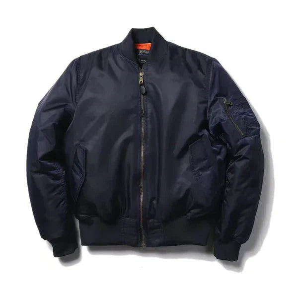 Waterproof Women's Bomber Winter Coat with Zip Pockets