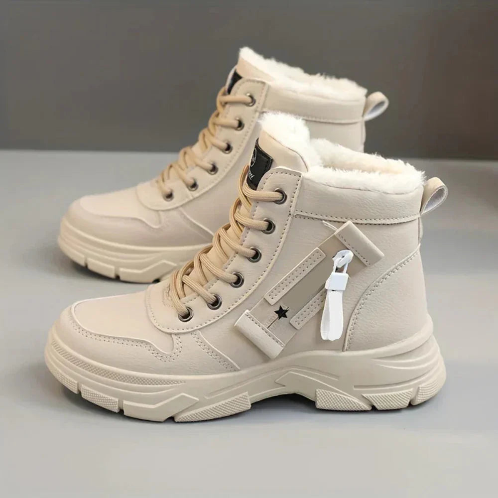 Warm Waterproof Women's Winter Snow Boots - OutfitLondon