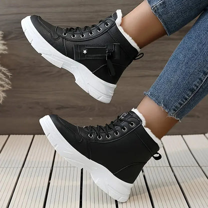 Warm Waterproof Women's Winter Snow Boots