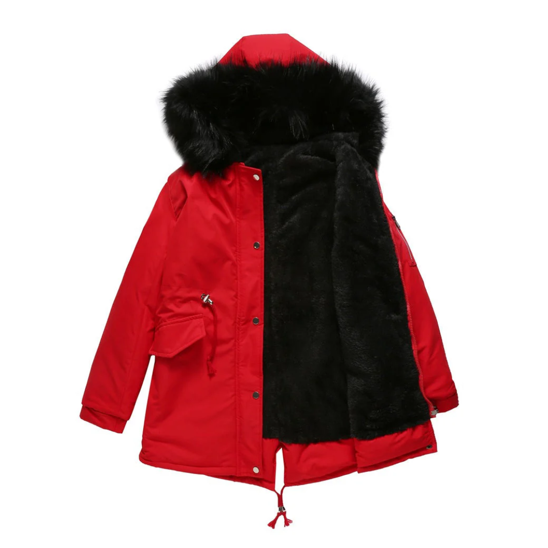 Warm Women's Down Parka Winter Coat