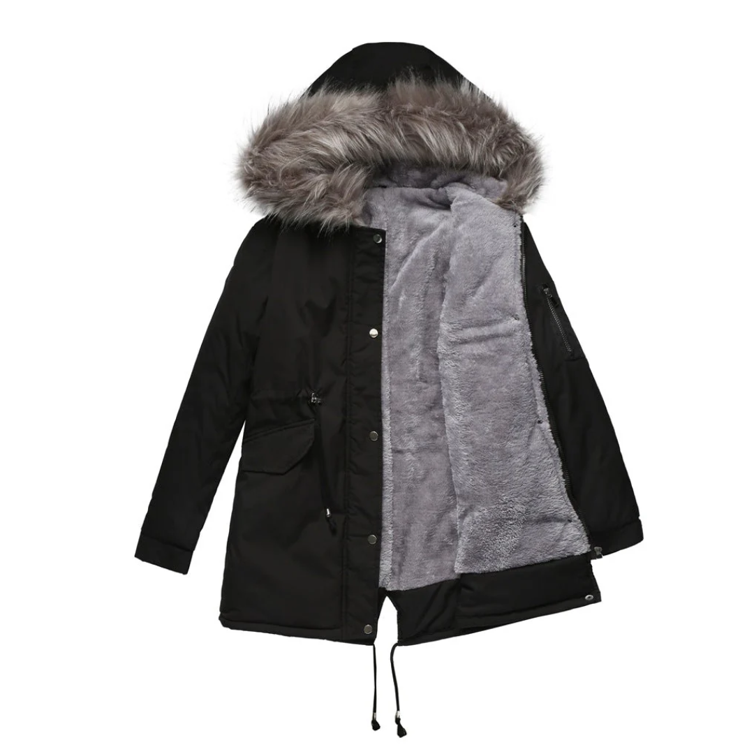 Warm Women's Down Parka Winter Coat