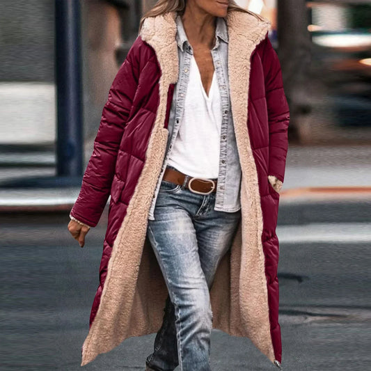 Cozy Insulated Ladies Winter Parka Coat - OutfitLondon