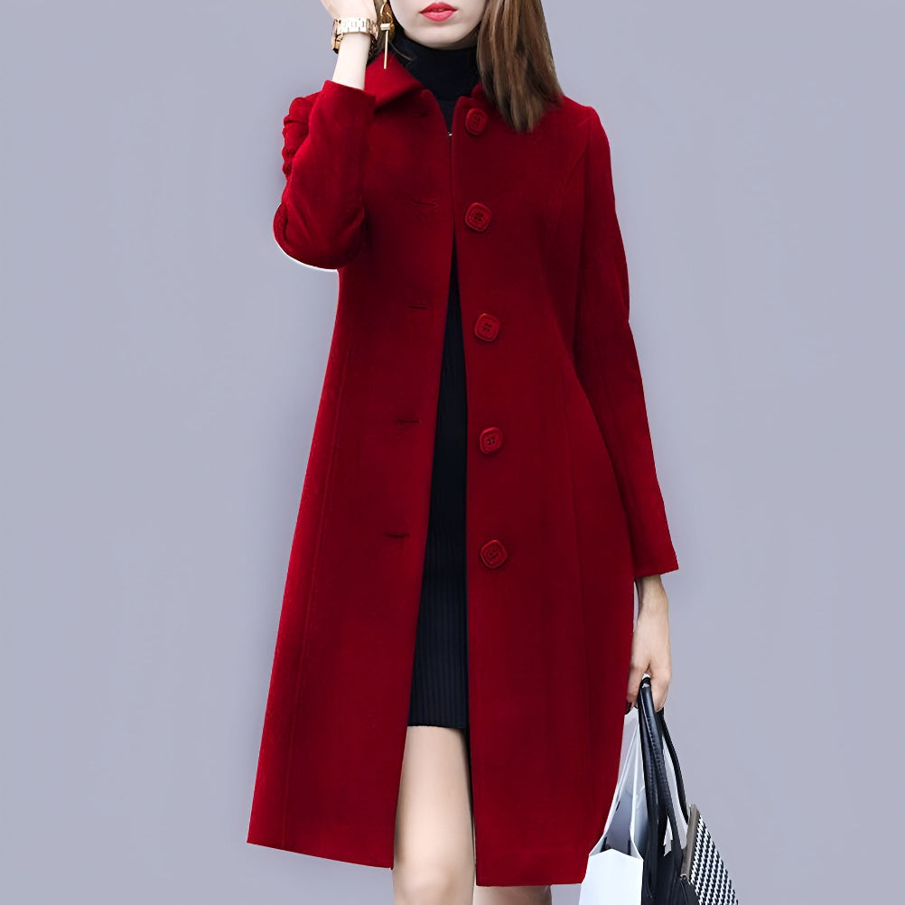 Women's Waterproof Long Trench Coat Jacket