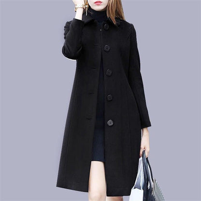 Women's Waterproof Long Trench Coat Jacket