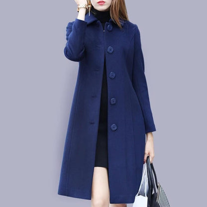 Women's Waterproof Long Trench Coat Jacket