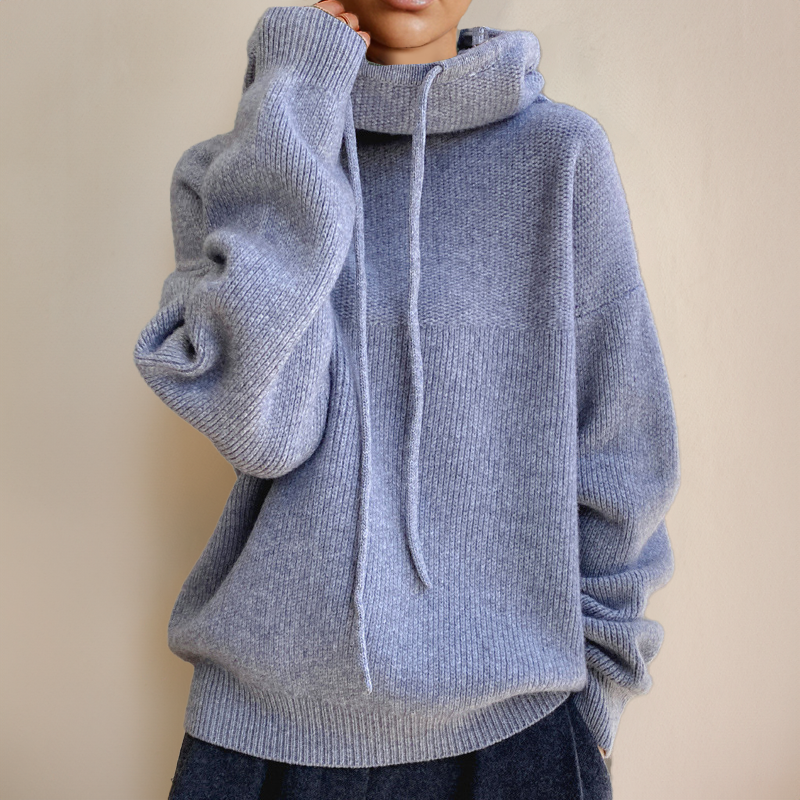 Classic Fit Ladies Hooded Sweatshirt