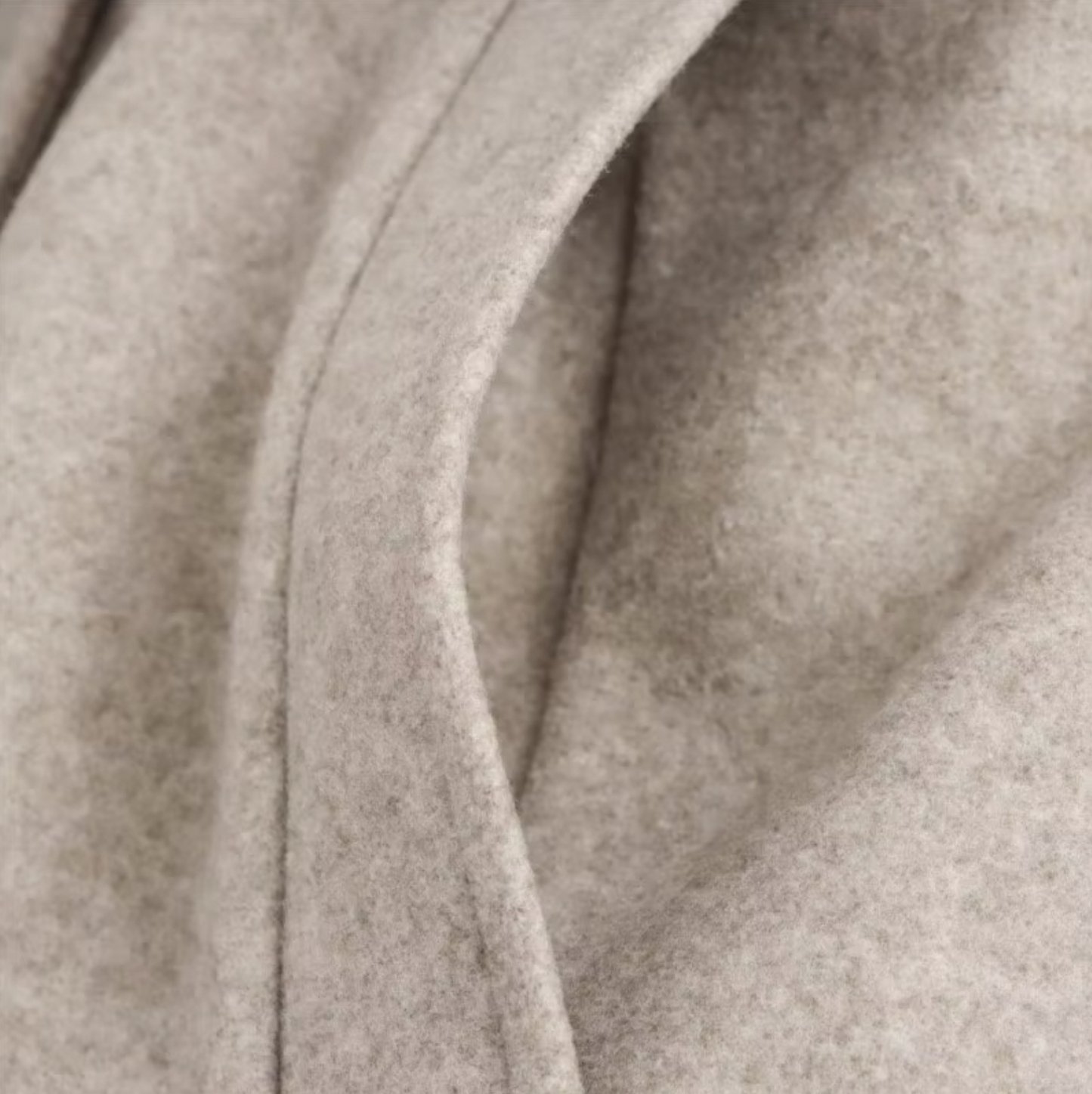 Luxury Tan Trench Coat with Faux Fur Trim