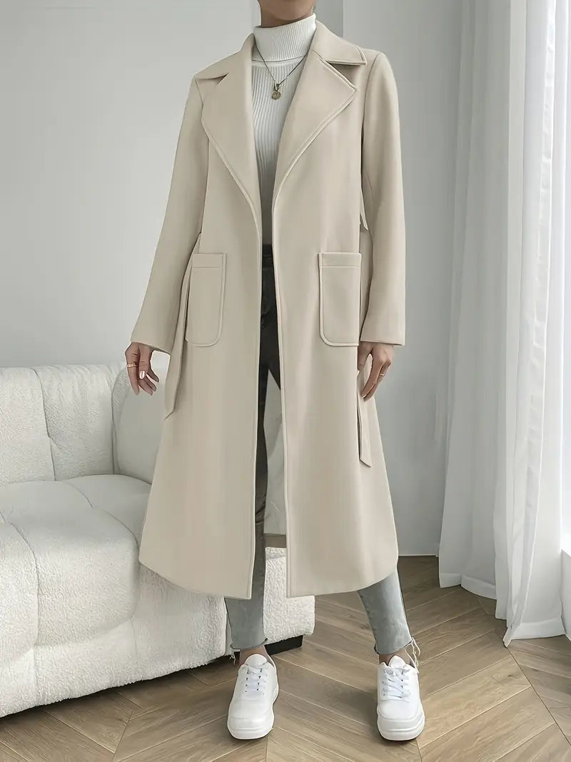 Classic Double Breasted Winter Coat for Women