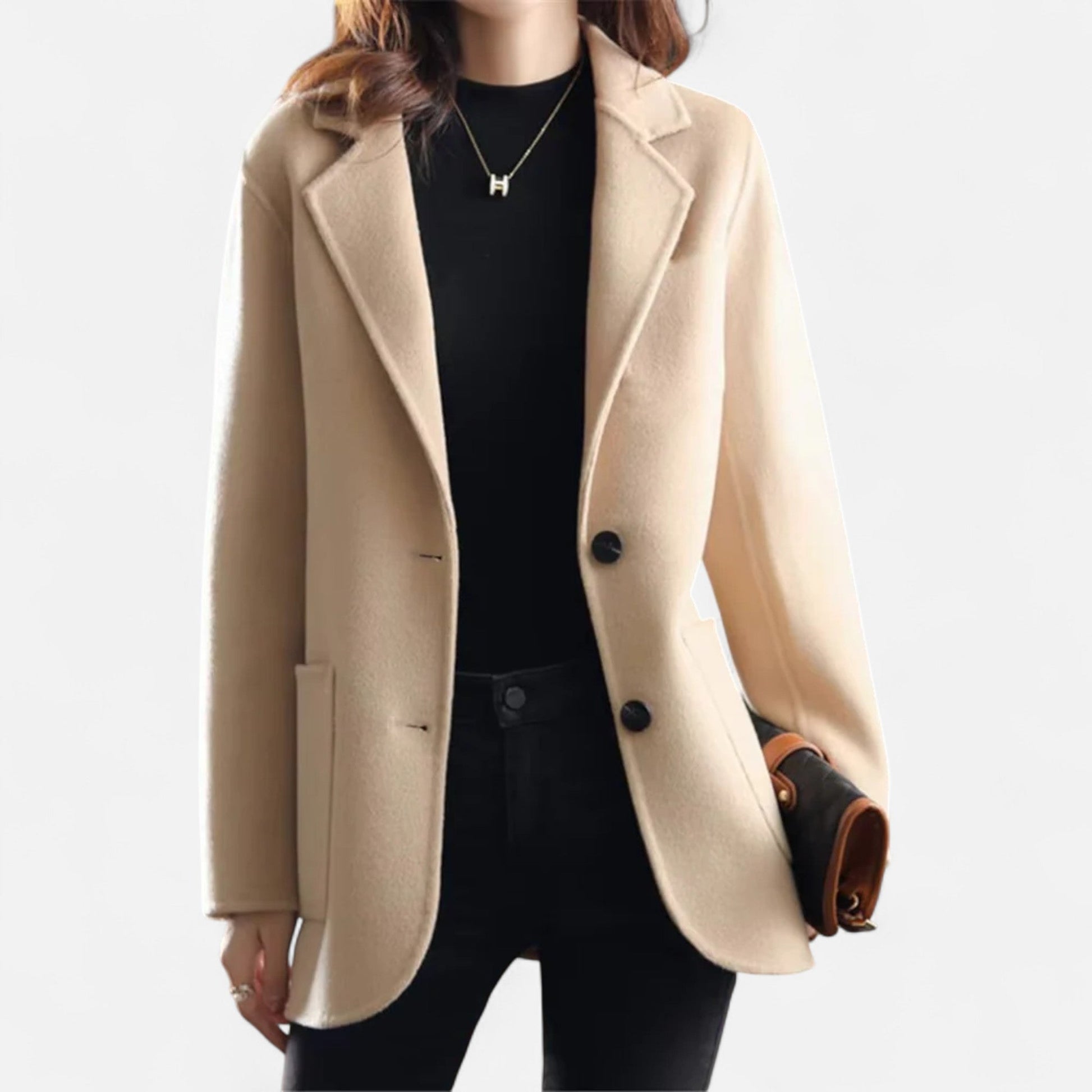 Women's Classic Fit Blazer Jacket - OutfitLondon