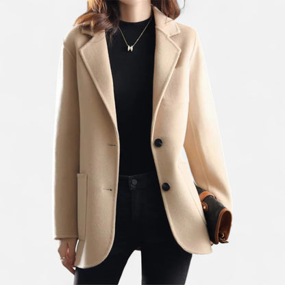 Women's Classic Fit Blazer Jacket - OutfitLondon