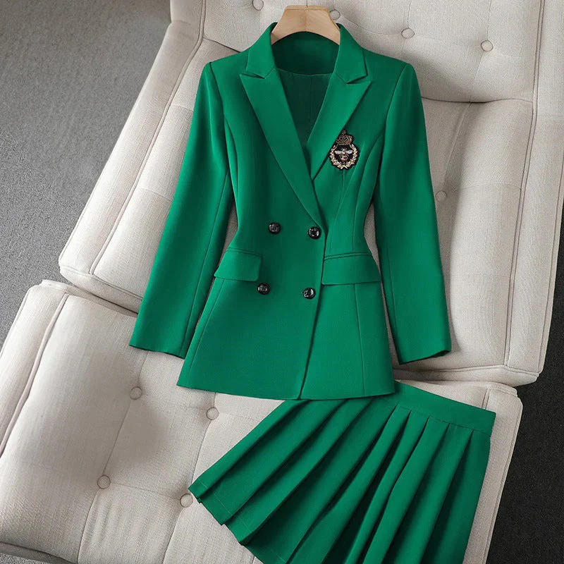 Classic Fit Womens Wool Blazer Jacket