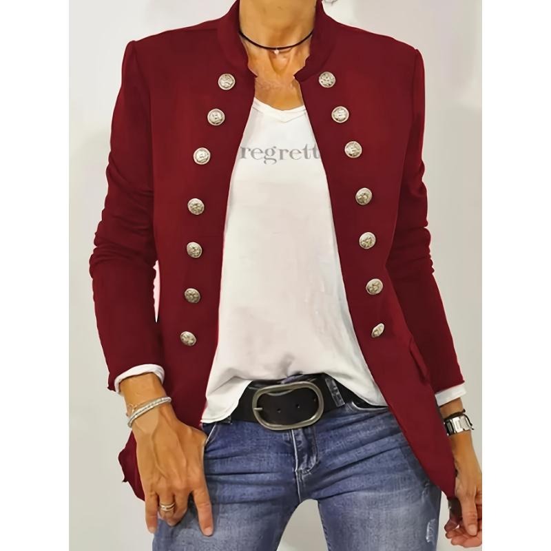Classic Fit Double Breasted Women's Blazer