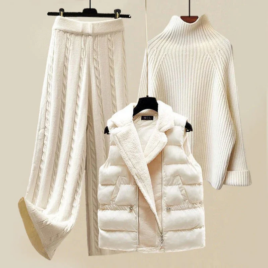 Warm Quilted Ladies Gilet with Pockets and Zip Front - OutfitLondon