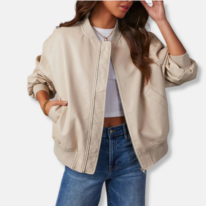 Ladies Casual Zip Up Jacket