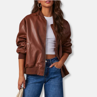 Ladies Casual Zip Up Jacket