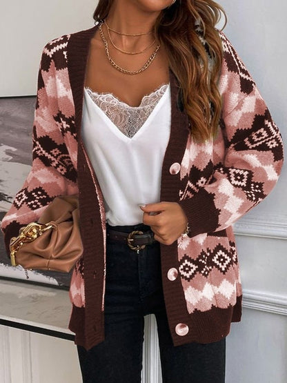 Cozy Open Front Knit Cardigan Sweater