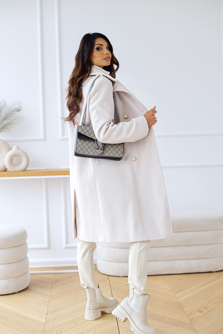 Classic Fit Women's Long Winter Coat
