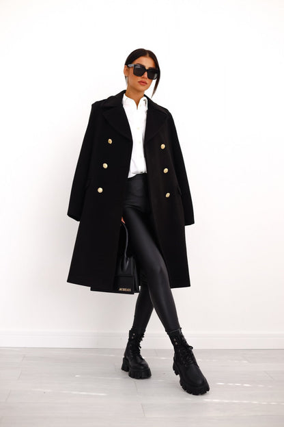 Classic Fit Women's Long Winter Coat - OutfitLondon