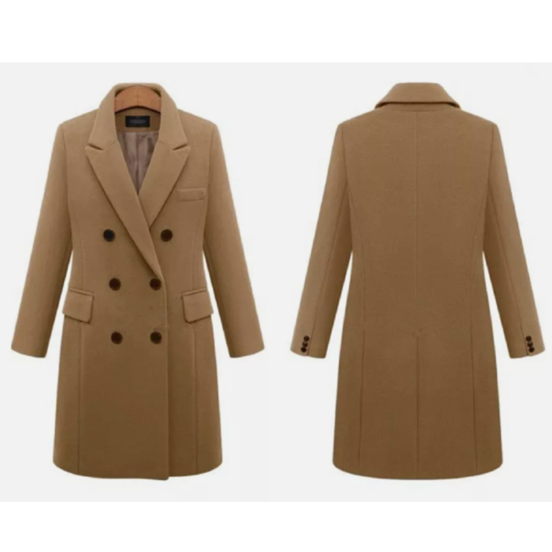Classic Fit Women's Long Tailored Coat
