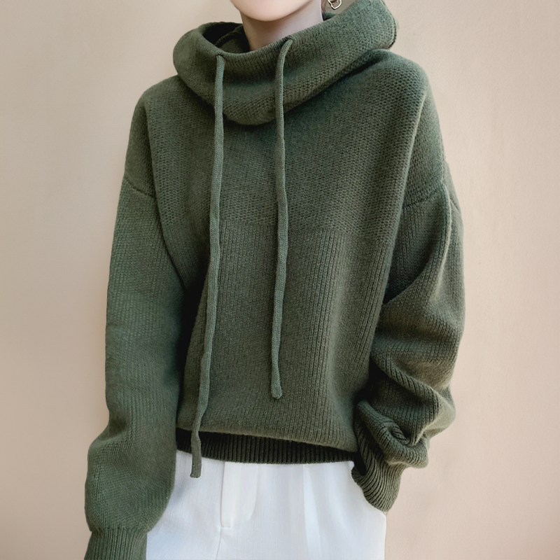 Soft Oversized Hooded Sweatshirt for Women - OutfitLondon