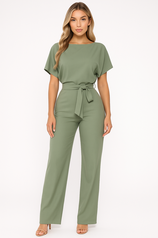 Simple Chic Jumpsuit for Women - Everyday Comfort Wear - OutfitLondon
